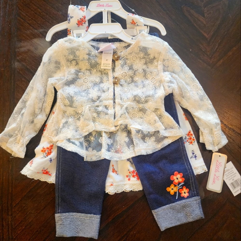 Little Lass 3-Piece Set 4T